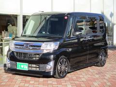 タント カスタムRS スマートセレクションSA 衝突回避ブレーキシステム/禁煙車/ローダウン/社外ナビ/フルセグTV/バックカメラ/クルーズコントロール/盗難防止システム/衝突安全ボディ/オートエアコン/両側パワースライドドア/ETCシートヒーター 中古車画像