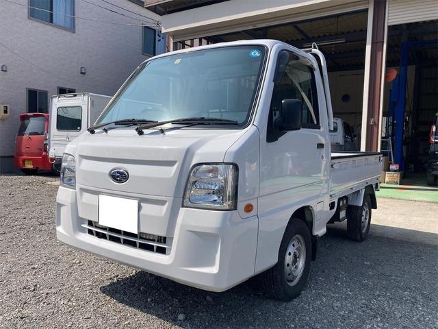 サンバートラック(スバル) ４ＷＤ　軽トラック　５速マニュアル　ＥＴＣ　エアコン　運転席エアバッグ　修復歴なし 中古車画像