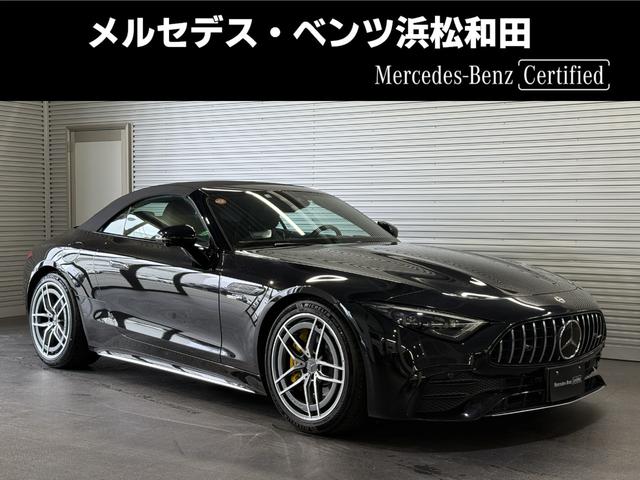 ＳＬ(AMG) ＳＬ４３　ヘッドアップディスプレイ　黒幌　ブルメスタサウンド　メモリー付パワーシート＆ヒーター＆ベンチレーター＆エアスカーフ　ステアリングヒーター　フットオープナ　３６０°カメラ　ワイヤレスチャージ　左ハンドル 中古車画像