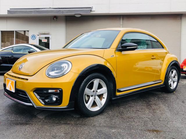 新入庫！！ザ・ビートル１．４Ｌ　Ｒライン 希少カラーのサンドストームイエロー