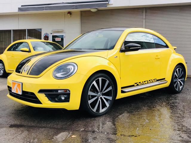 ザ・ビートル(フォルクスワーゲン) レーサー　世界統一限定車　別名ザ・ビートル・ＧＳＲ　世界限定３５００台　日本導入１００台　シリアルＮＯ３４６４／３５００　専用エクステリア＆インテリア　１９インチアル　Ｒスポイラー　レザー調シートカバー 中古車画像