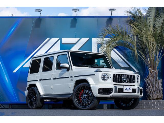 メルセデスＡＭＧ Ｇクラス Ｇ６３　ＡＭＧレザーエクスクルーシブパッケージ　ＡＭＧレザーエクスクルーシブＰＫＧ　カーボンインテリアＰＫＧ　ブルメスターサウンドシステム　３６０°カメラ　サンルーフ　ＳＫＹＦＯＲＧＥＤモノブロック２３インチＡＷ