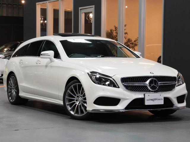 メルセデス・ベンツ ＣＬＳ２２０ｄ　ＡＭＧライン　シューティングブレーク　買取　車庫保管　黒革前後シ－トＨ　ＳＲ　Ｆ２２年製ピレリタイヤ　ドラレコ　ディストロプラス／レーンキープ／Ｂスポット　純正ナビ／地デジ／ＢＴ／Ｂカメラ　電動トランク　ＡＭＧ１９ＡＷ　ＬＥＤヘッド　禁煙