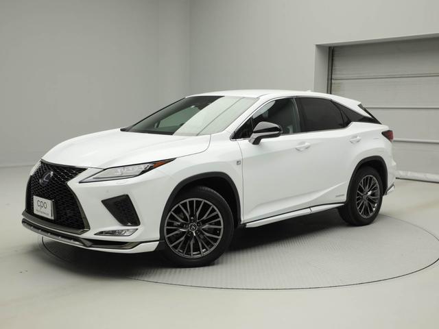 ＲＸ ＲＸ４５０ｈ　Ｆ　ＳＰＯＲＴ　ＡＷＤ　ＣＰＯ認定中古車　ヘルスブライト（抗菌・抗ウイルス）施工済　三眼フルＬＥＤヘッドランプ　スペアタイヤ　セカンドパワーシート　セカンドシートヒーター　おくだけ充電