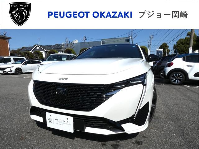 ３０８(プジョー) ＳＷ　ＧＴハイブリッド　弊社デモカーアップ　新車保証継承　認定中古車　ＡＣＣ　ナビゲーション 中古車画像