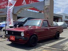 日産　サニートラック　ロングＤＸ　Dampersローダウン　ワタナベ１４インチＡＷ　丸目ヘッドライト