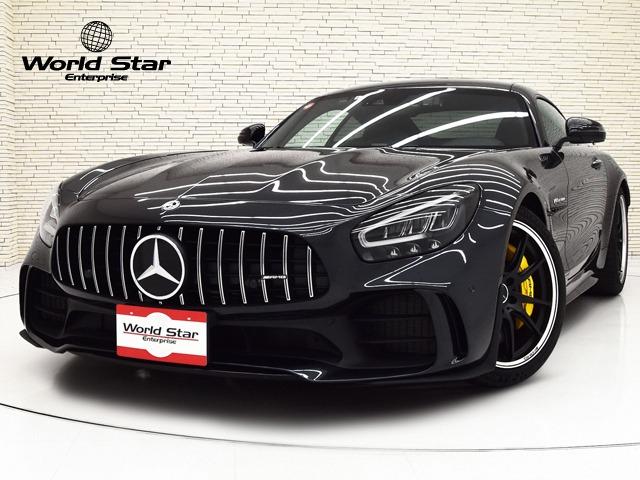 メルセデスＡＭＧ ＧＴ Ｒ　ベースグレード　ＯＰ１５５　エッセンシャルＰＫＧ　フルレザー仕様　ＡＭＧパフォーマンスシートＰＫＧ　ブルメスターサウンド　Ｆ１９Ｒ２０インチＡＭＧパフォーマンス５ツインスポークＡＷ　カーボンルーフ　キーレスゴー