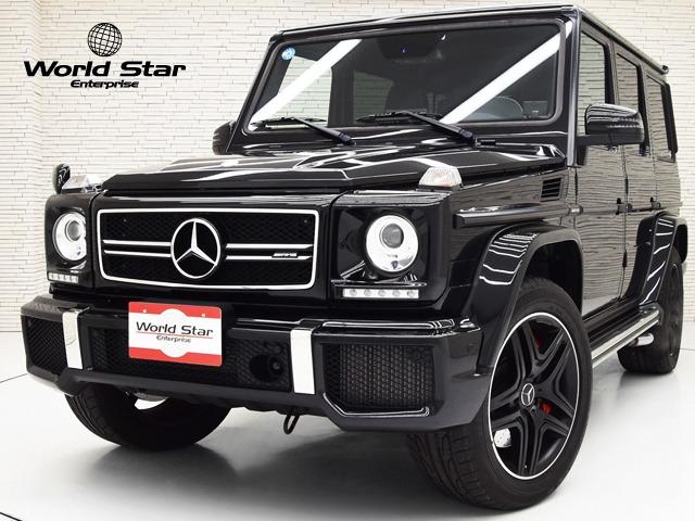 Ｇ６３　デジーノエクスクルーシブインテリアＰＫＧ　デジーノエクスクルーシブポーセレン／ブラックレザーシート　ダイヤモンドステッチインテリア　前後シートＨ　ハーマンカードンサウンド　ＳＲ　ＡＭＧレッドキャリパー(1枚目)