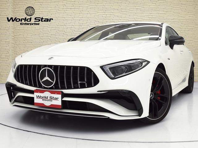 ＣＬＳクラス ＣＬＳ５３　４マチック＋　ＯＰ１２２　ＡＭＧカーボンＰＫＧ　ＡＭＧ２０ｉｎ５ツインスポークＡＷ　ＡＭＧレッドキャリパー　３６０°カメラ　マキアートベージュナッパレザーシート　前後シートＨ　ブルメスターサウンド