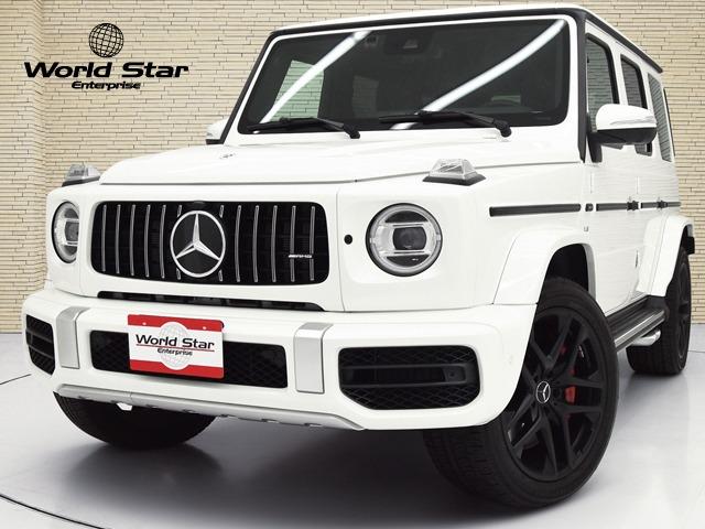 Ｇクラス(AMG) Ｇ６３　Ｇマヌファクトゥーアプログラム＋　ＯＰ２１０　ＡＭＧ２１ｉｎＡＷ　Ｇマヌファクトゥーアインテリア＋ＰＫＧ　ボディ同色スペアタイヤリング　チタニウムグレー／ブラックツートンナッパレザーシート 中古車画像