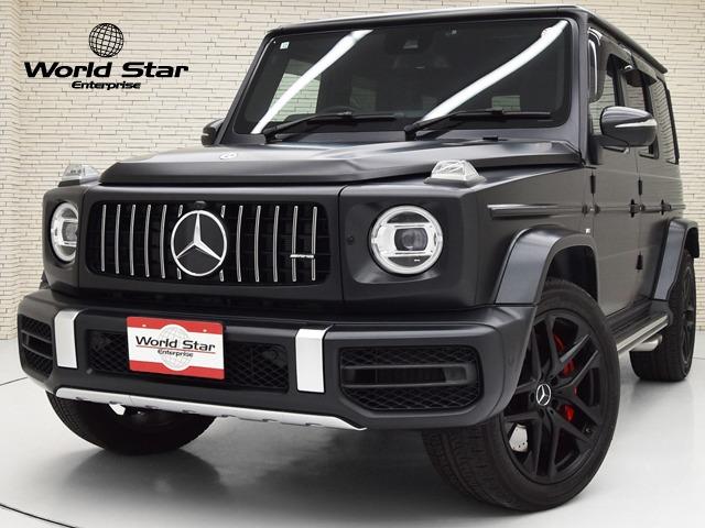 Ｇクラス(AMG) Ｇ６３　マヌファクトゥーアプログラム＋　ＯＰ２０２　ＡＭＧ２１ｉｎＡＷ　Ｇマヌファクトゥーアインテリア＋ＰＫＧ　チタニウムグレー／ブラックツートンナッパレザーシート　フルレザー仕様 中古車画像