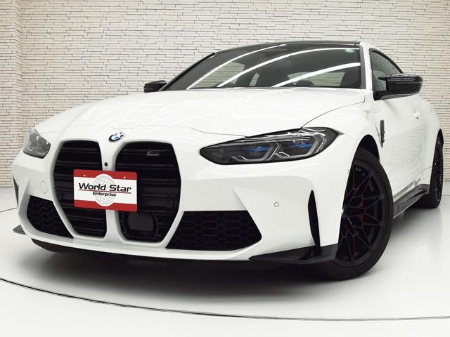 M4(BMW) M4クーペ コンペティション M xDrive 黒革 Fベンチレーター オートマチックテールゲート サラウンドビューカメラ ヘッドアップD BMWレーザーライト F19R20inAW Pアシスト+ ドライビングアシストプロフェッショナル FシートH 中古車画像