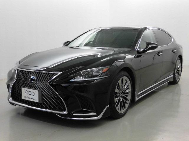 ｌｓ レクサス ｌｓ５００ｈ バージョンｌ ｃｐｏ認定中古車 セミアニリンブラウンレザーシート ２０ａｗ デジタルインナーミラー プリクラッシュ レーダークルーズ クリアランスソナー ブラインドスポットモニター パノラミックビューモニター 愛知県 ｌｓ５００ｈ