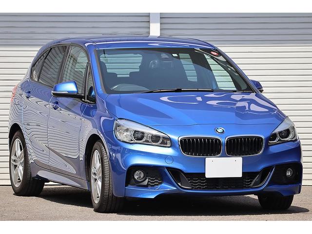 ＢＭＷ ２シリーズ ２１８ｄアクティブツアラー　Ｍスポーツ　コンフォートＰＫＧ　Ｍスポーツ専用カラー　エストリルブルー　パーキングサポートＰＫＧ　ＭエアロダイナミクスＰＫＧ　スマートキー