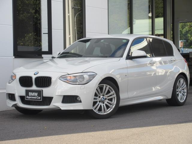 bmw 1シリーズ116i mスポーツ プラスパッケージ コンフォートアクセス 社外地デジバックカメラ ミラー内蔵etc ブルートゥース キセノンヘッドライト 17インチaw ワンオーナー禁煙車 1年保証の中古車 車体価格128万円 2014 平成26 年式 走行1 8万キロ