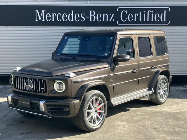 メルセデスＡＭＧ Ｇクラス Ｇ６３　ＡＭＧレザーエクスクルーシブパッケージ　ＡＭＧ特別オーダー　ＡＭＧレザーエクスクルーシブパッケージ　ガラススライディングルーフ　シートベンチレーター　認定中古車保証２年