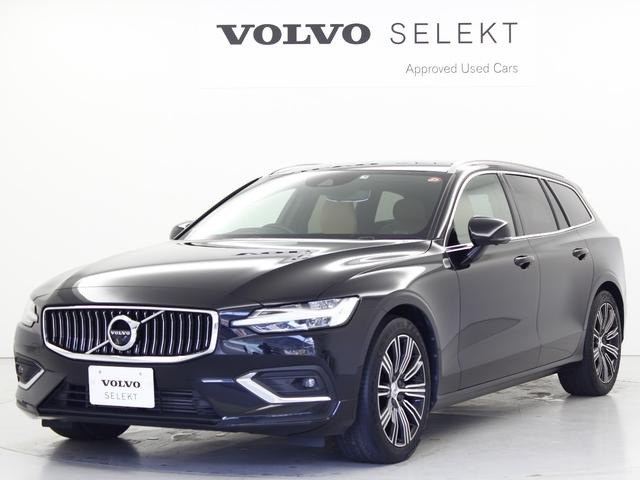 ボルボ Ｖ６０ Ｔ５　インスクリプション　２０１９年モデル　１オーナー　Ｔ５　ベンチレーションヒーターマッサージ機能付フロントシート　アクティブベンディング機能付ＬＥＤヘッドライト　ＨＤＤナビゲーション　地デジ　ＥＴＣ　純正１８インチアルミ