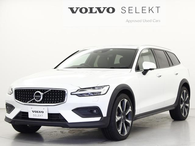 Ｖ６０ クロスカントリー　Ｂ５　ＡＷＤ　プロ　２０２１年モデル　１オーナー　Ｂ５　ＡＷＤ　パノラマガラスサンルーフ　純正２０インチアルミホイール　アクティブベンディング機能付ＬＥＤヘッドライト　ＨＤＤナビゲーション　地デジ　ＥＴＣ（1枚目）