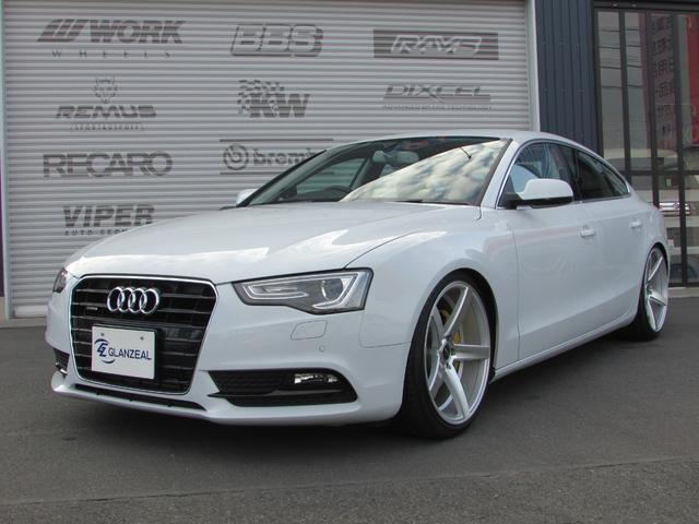 2.0TFSIクワトロ 2.0TFSIクワトロ VOSSEN CV-3 コンケーブホイール ST車高調 ローダウン キャリパーカラーペイント HDDナビ LEDデイライト LEDフォグライト(1枚目)