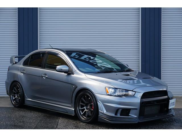 エボリューション　ファイナルエディション　ＧＴ３タービン　ＶＡＲＩＳカーボンエアロ　オーリンズ車高調　ＡＤＶＡＮホイール　スポーツ触媒　Ｄｅｆｉ追加メーター　ブリッドシート　金プロ　オートブリッピング　ＲｕｎＤｕｃｅチューン　１オーナー