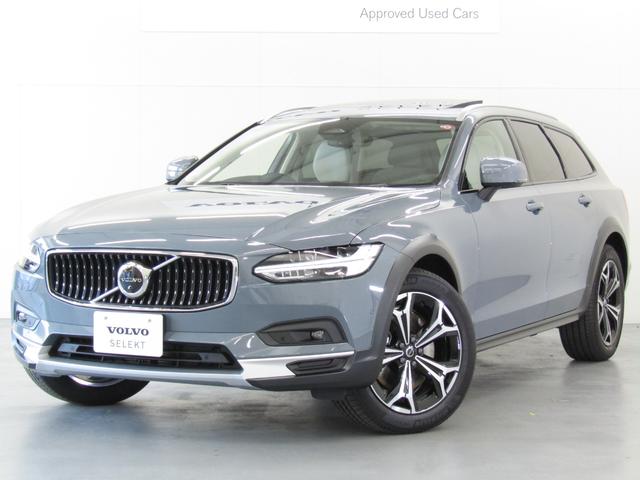 ボルボ Ｖ９０ クロスカントリー　アルティメット　Ｂ５　ＡＷＤ　登録済未使用車　Ｇｏｏｇｌｅ搭載　３６０度ビューモニター　追従クルーズコントロール　パイロットアシスト　パノラマガラスサンルーフ