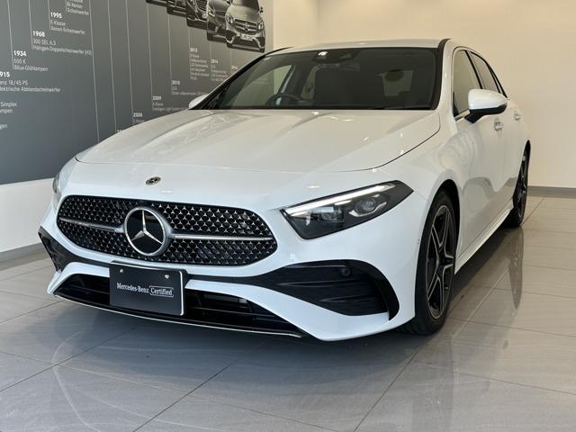 Ａクラス(メルセデス・ベンツ) Ａ２００ｄ　ＡＭＧラインパッケージ　ディーゼルターボ　ＭＰ２０２４０１　メタリックペイント　元デモカ 中古車画像