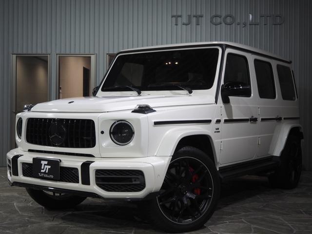 Ｇ６３　Ｇ６３　ＡＭＧ２２インチマットブラックＡＷ　レッドキャリパー　ガラスルーフ　ナイトパッケージ　Ｂｕｒｍｅｓｔｅｒ　オリジナルラゲッジボード　サイドステップラッピング　後期ＡＭＧマフラー