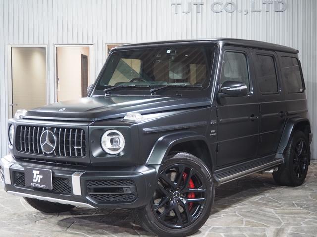 Ｇクラス Ｇ６３　ｍａｎｕｆａｋｔｕｒプログラムプラス　マグノナイトブラック　ＡＭＧ２１インチＡＷ　レッドキャリパー　Ｂｕｒｍｅｓｔｅｒサウンドシステム　レッドキャリパー