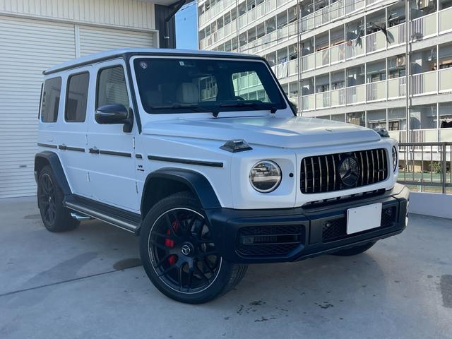 メルセデスＡＭＧ Ｇクラス Ｇ６３　Ｅｄｉｔｉｏｎ　マグノホワイト　左Ｈ