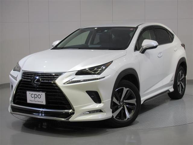 ＮＸ３００ｈ　Ｉパッケージ　レクサス認定中古車ＣＰＯ　スペアタイヤ　１８インチアルミ　パーキングサポートブレーキ　リヤクロストラフィックアラート　パノラミックビューモニター　ブラインドスポットモニター　モデリスタフルエアロ
