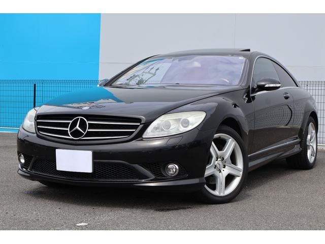 メルセデス・ベンツ ＣＬ ＣＬ５５０　ＡＭＧスポーツパッケージ　左ハンドル　純正ナビ・フルセグ・バックカメ　サンルーフ　黒革パワーシート＆エアー＆ヒーター　ナイトビューアシスト　パワートランク　リアスポイラー　ｈａｒｍａｎ／ｋａｒｄｏｎ