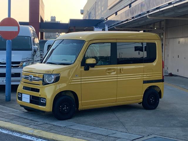 ホンダ Ｎ－ＶＡＮ＋スタイル ファン・ホンダセンシング　ＳＴＹＬＥ　ＴＷＯ　ＥＣＯ　専用家具／ＤＣソケット／ＬＥＤ室内照明／全窓プライバシーカーテン／外部電源＆ＡＣコンセント／電子レンジ／キャンピング仕様