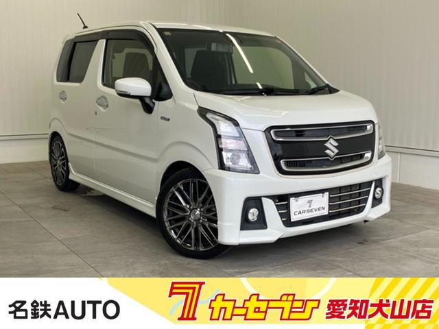 ワゴンＲスティングレー(スズキ) ハイブリッドＸ　修復歴無し　障害物センサー　Ｂｌｕｅｔｏｏｔｈ　運転席シートヒーター　バックカメラ　ＬＥＤオートライト　フォグランプ　衝突被害軽減ブレーキ　ＥＴＣ　プッシュスターター　フルセグＴＶ　ＣＤ／ＤＶＤ 中古車画像
