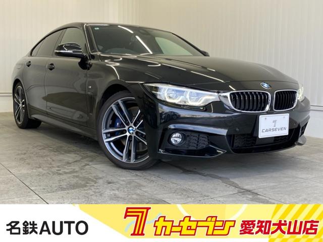 ４シリーズ(BMW) ４３０ｉグランクーペ　Ｍスポーツ　１オーナー車　純正ナビ　サイド・バックカメラ　フルセグＴＶ　Ｂｌｕｅｔｏｏｔｈ　障害物センサ　運転／助手席シートヒーター　　ＬＥＤオートライト　ブラインドスポットモニター　純正１９インチアルミホイール 中古車画像