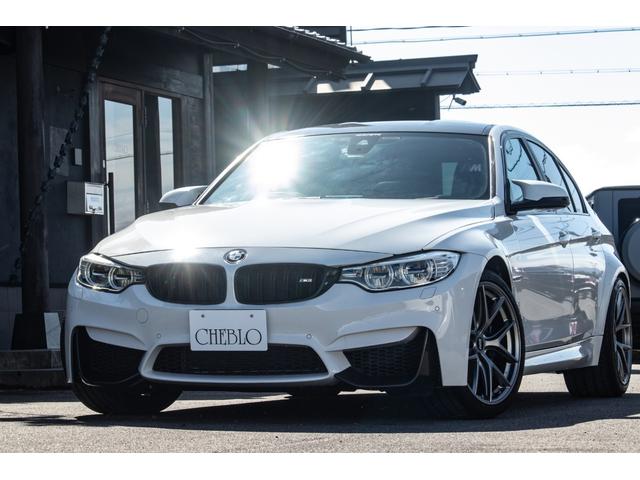 Ｍ３(BMW) Ｍ３　カーボンルーフ／ＢＢＳ１９ｉｎ／カーボンスプリッター／カーボントランクスポイラー／アルカンター 中古車画像