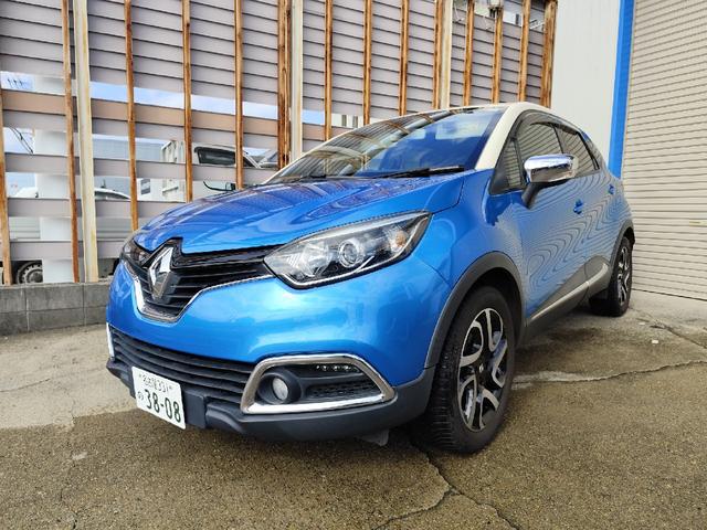 キャプチャー インテンス 車検令和9年3月23日 ETC 前後ドラレコ 純正ナビ ダンロップオールシーズンタイヤ 純正17インチアルミホイール(1枚目)