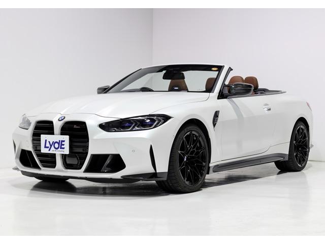 M4カブリオレ（BMW）Ｍ４カブリオレ　コンペティション　Ｍ　ｘＤｒｉｖｅ　フローズンブリリアントホワイト　カーボンエクステリアＰＫＧ　ウィンドデフレクター　タルトゥーフォフルレザーメリノ 中古車画像