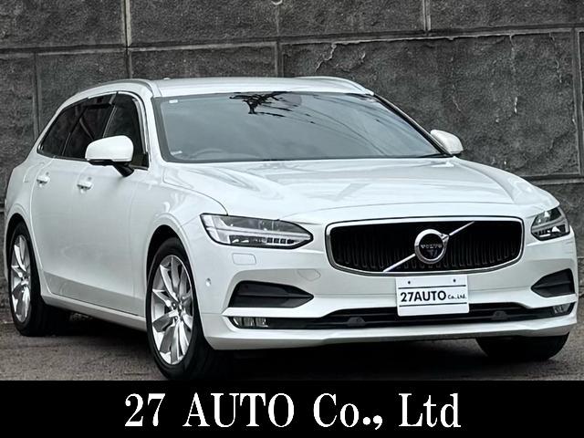 Ｖ９０(ボルボ) Ｔ５　モメンタム　ディーラー整備記録・茶革シート・メモリ付パワーシート・シートヒーター・３６０°カメラ・ＡＣＣ・ＡｐｐｌｅＣａｒＰｌａｙ・Ｂｌｕｅｔｏｏｔｈ・パワーバックドア・ドラレコ・スマートキー・純正１８インチＡＷ 中古車画像