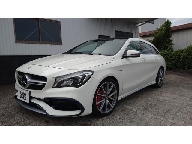 ＣＬＡクラス シューティングブレーク(AMG) ＣＬＡ４５　４マチック　シューティングブレーク　後期モデル　レーダーセーフティＰＫＧ　パノラマスライディングルーフ　Ｇナビ 中古車画像