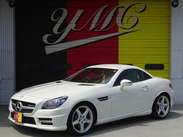 ＳＬＫ２００ブルーエフィシェンシー　ユーザー買取車　ＡＭＧスポーツＰＫＧ　メモリー付きベージュ革パワーシート　シートヒーター　エアスカーフ　純ナビ＆ＴＶ　純正１８ＡＷ　クルコン　パドルシフト　ＥＴＣ