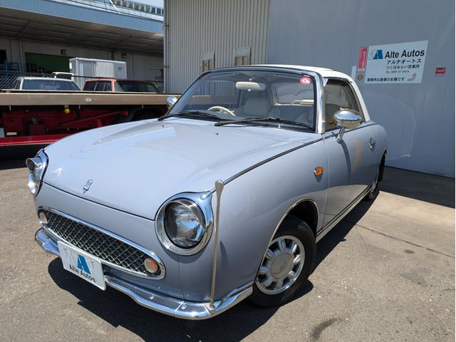 フィガロ（日産）ベースグレード　１．０　ターボ　純正ＡＷ　純正フロアマット 中古車画像