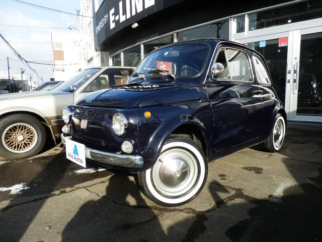 フィアット 　１９６９年型　ダークブルー　４ＭＴ　ＦＩＡＴ５００