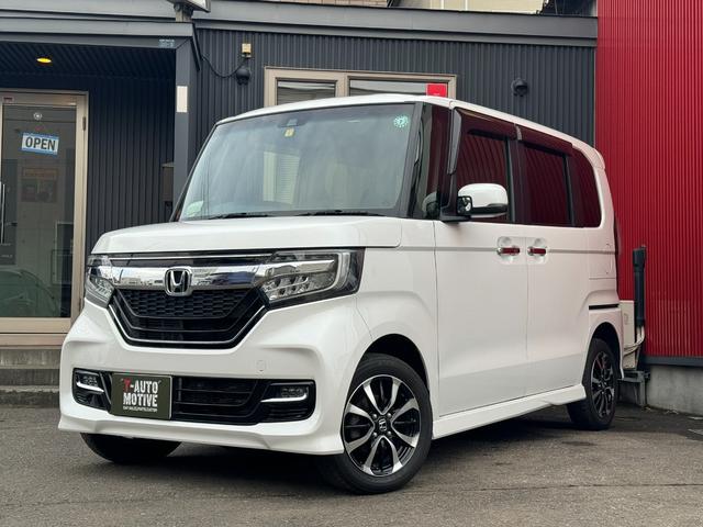 Ｎ−ＢＯＸカスタム(ホンダ) Ｇ・Ｌターボホンダセンシング　ＥＴＣ　バックカメラ　両側スライド・片側電動　ナビ　クリアランスソナー　オートクルーズコントロール 中古車画像