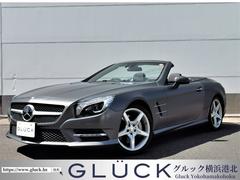 メルセデス・ベンツ　ＳＬ　ＳＬ３５０ブルーエフィシェンシー　純正マットペイントセルサイトグレー　マジックスカイ　１９ＡＷ