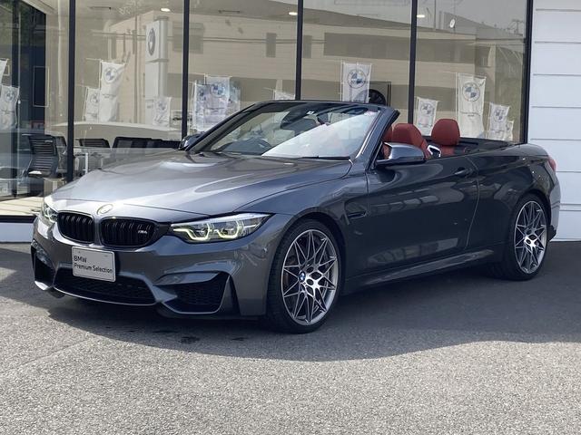 Ｍ４(BMW) Ｍ４カブリオレ　コンペティション　赤革スポーツ電動シート　ネックヒーター　電動シート　アダプティブＭサスペンション　ハーマンカードンスピーカー　純正２０インチＡＷ　フルセグＴＶ　インテリジェントセーフティ　クルーズコントロール　禁煙車 中古車画像