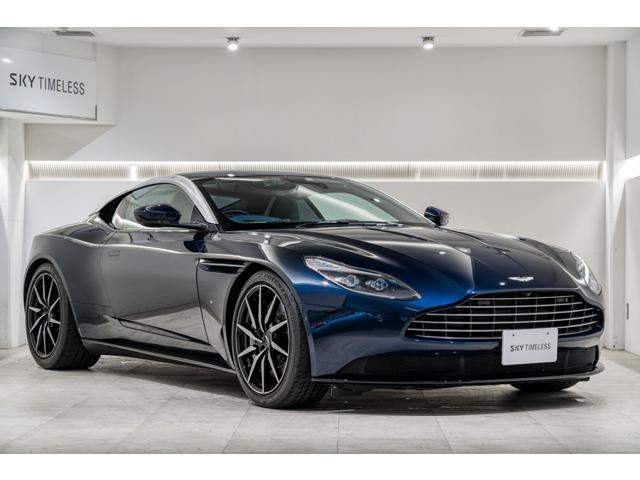 アストンマーティン ＤＢ１１ ローンチエディション　オーセラスティール　オーロラブルー　クリームトリュフ　アンブレラ　サテンチョップドカーボン　アダプティブクルーズコントロール　ブラインドスポットモニター　ドライブレコーダー