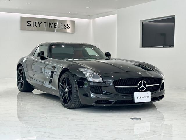 メルセデス・ベンツ ＳＬＳ ＡＭＧ 　正規Ｄ車　内装　レッド／ブラックレザー　クルーズコントロール　障害物センサー　ＨＤＤナビ　ミュージックプレイヤー接続可　シートヒーター　パワーシート