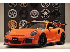 911 911GT3RS PCCB フロントリフター スポーツクロノPKG スポーツエグゾースト レザーインテリア ホワイトメーターパネルクロノメーター ラバオレンジロールケージ 中古車画像