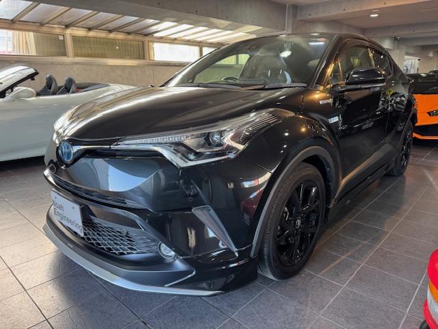 Ｃ−ＨＲ(トヨタ) Ｇ　モード　ネロ　タイヤ４本新品　モデリスタフルエアロ　専用１８インチブラックアウトホイール　ＨＤＤナビ　フルセグ　バックカメラ　ブラインドスポット　クルーズコントロール　シートヒーター　レーンキープアシスト　ＳＭキー 中古車画像