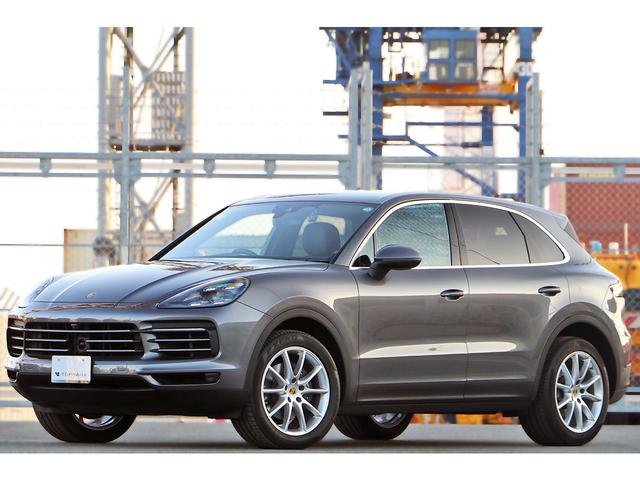 カイエン(ポルシェ) ベースグレード　マトリックスＬＥＤライト　ＯＰ２０インチ　カラークレストセンターキャップ　レーンキープアシスト　シートヒーター　クォーツァイトグレー　ＡＣＣ　Ａｐｐｌｅ　ＣａｒＰｌａｙ　シートヒーター　パークアシスト 中古車画像